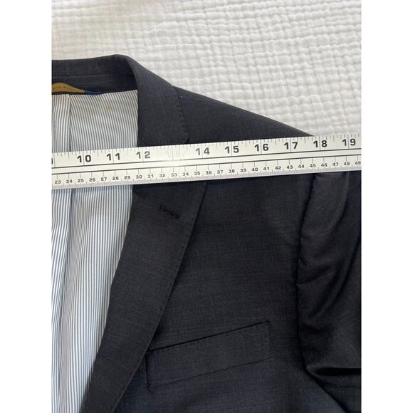 Brooks Brothers Blazer Mens 42R Explorer Regent Fit Stretch Wool 2 Button Jacket - Picture 11 of 16